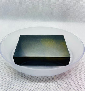 Our Organic Charcoal & Clay Bar is a great soap for all skin types. It feels good on the skin & has a refreshing fragrance of lemon and lavender.