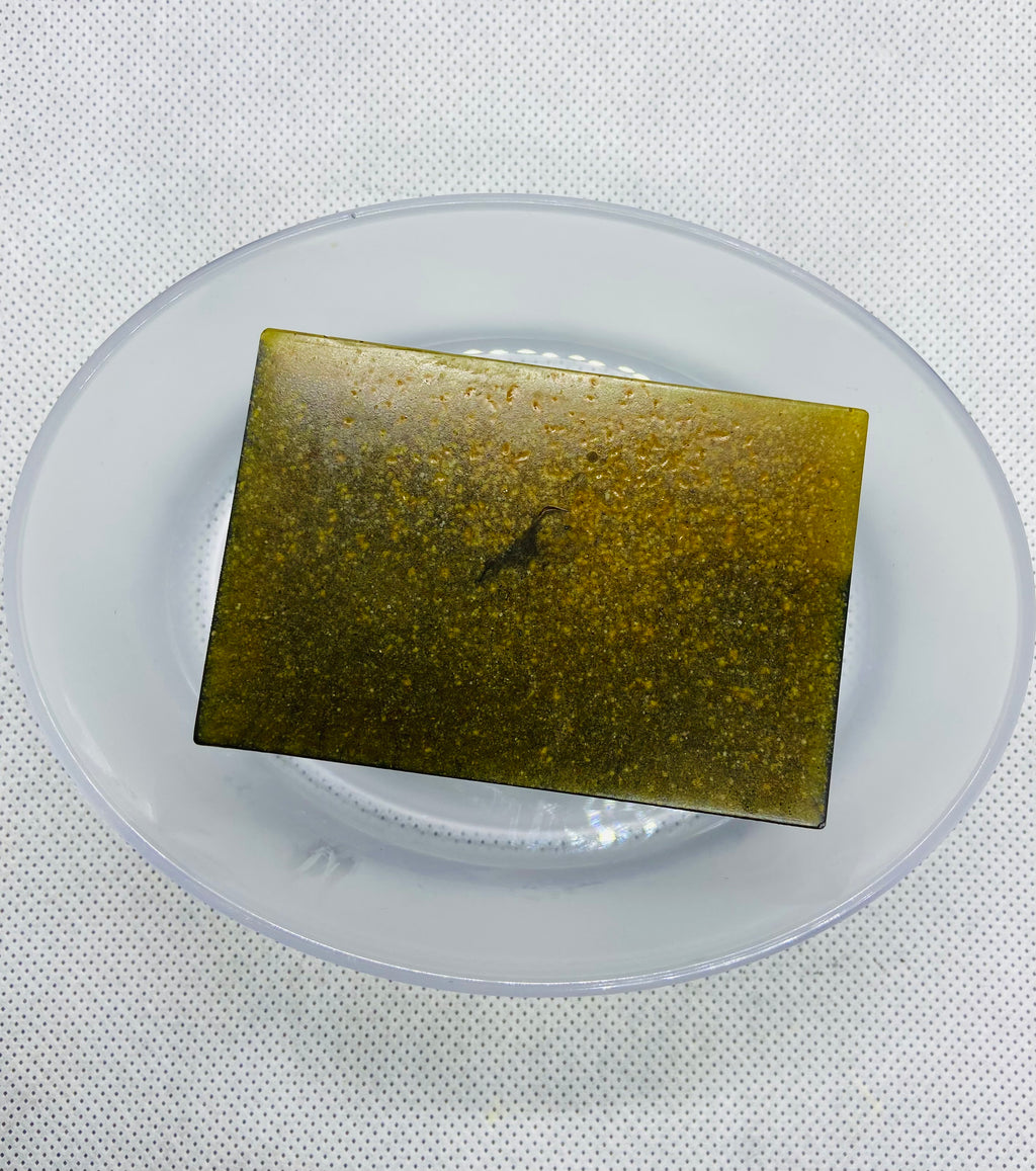Our Organic Charcoal & Clay Bar is a great soap for all skin types. It feels good on the skin & has a refreshing fragrance of lemon and lavender.